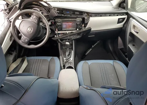 2015 Toyota Corolla L z USA, uszkodzony, nr VIN 2T1BURHEXFC264603